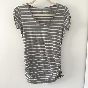 Motherhood maternity Grey short sleeve t-shirt size Small
